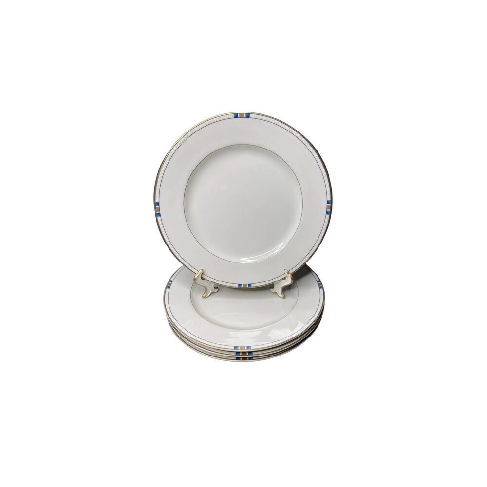 Mikasa Fine China “Estre Radison” Dinner Plates – Set of 5 – Made in Japan